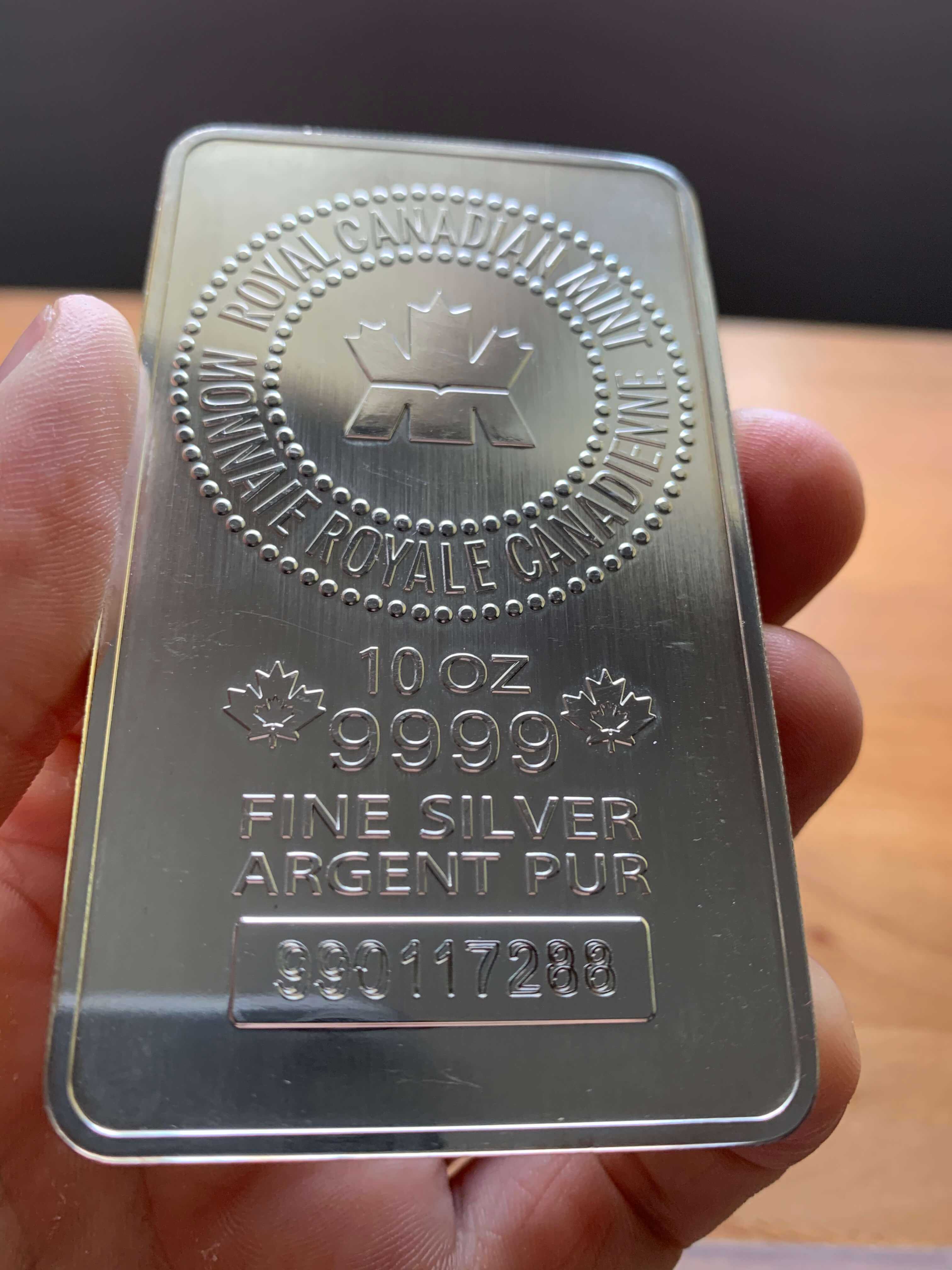 Is the Royal Canadian Mint 10 ounce bar worth the premium